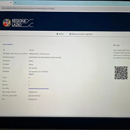 Anastasio Vatican G H Gasthof Rom